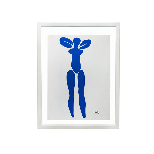 Standing Blue Nude