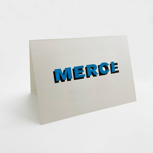 carte merci/merde bleu