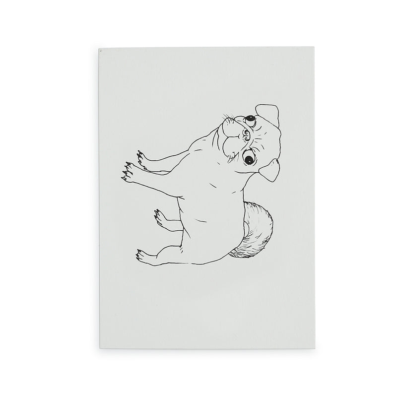 cartes à colorier "passion canine"