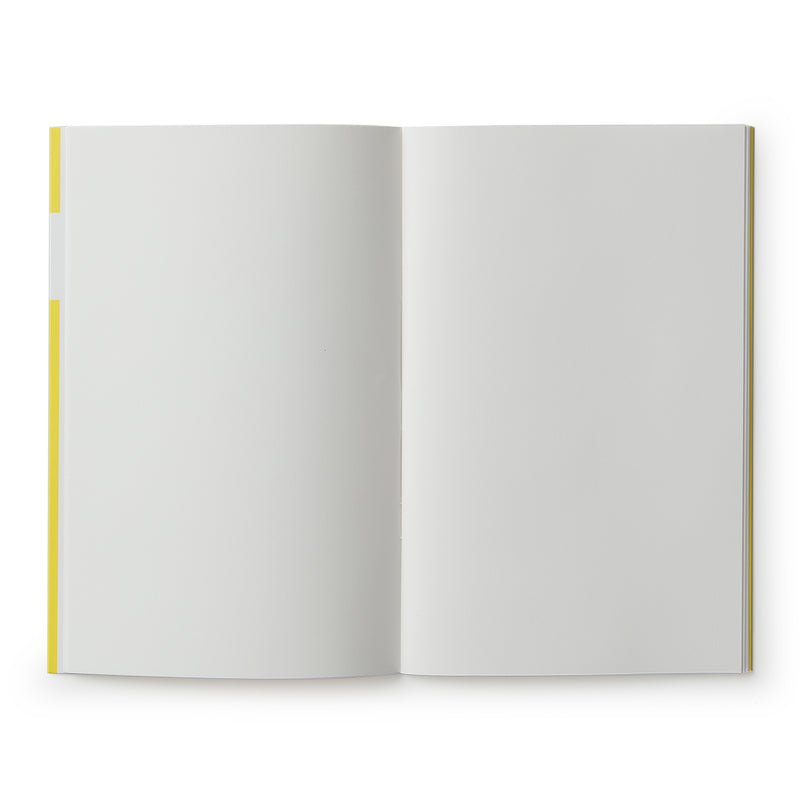 carnet de notes rayé jaune