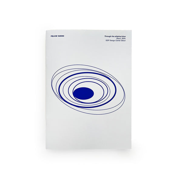 Felice Varini  - "Through the Elliptical Blue"