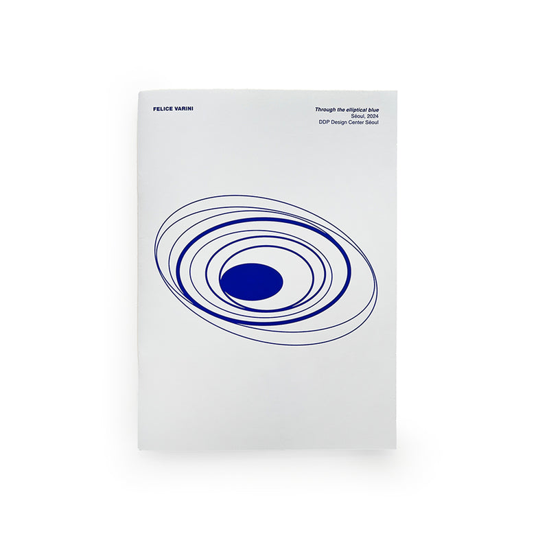 Felice Varini  - "Through the Elliptical Blue"