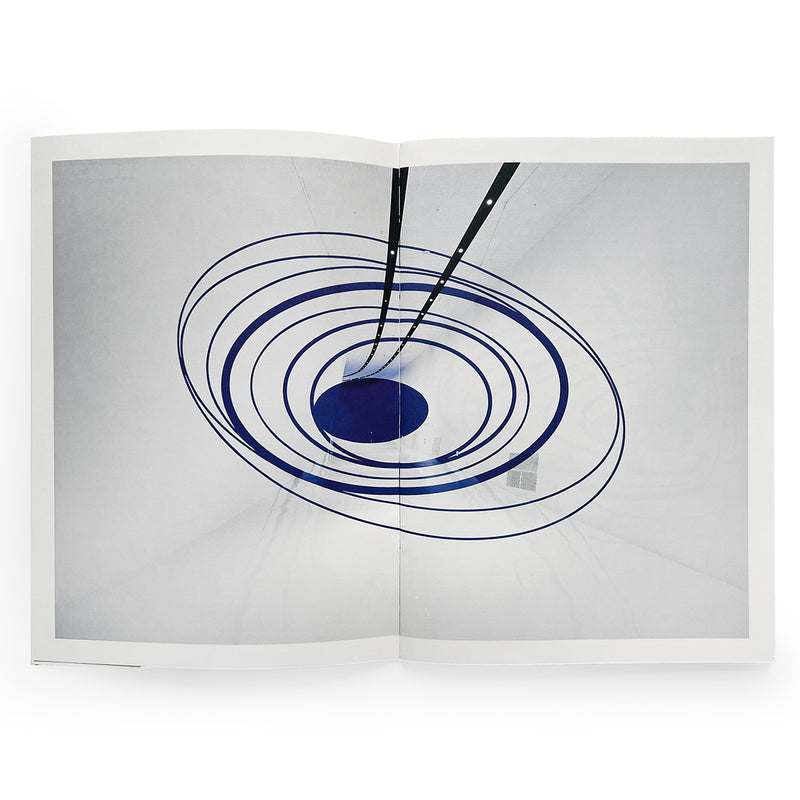 Felice Varini  - "Through the Elliptical Blue"