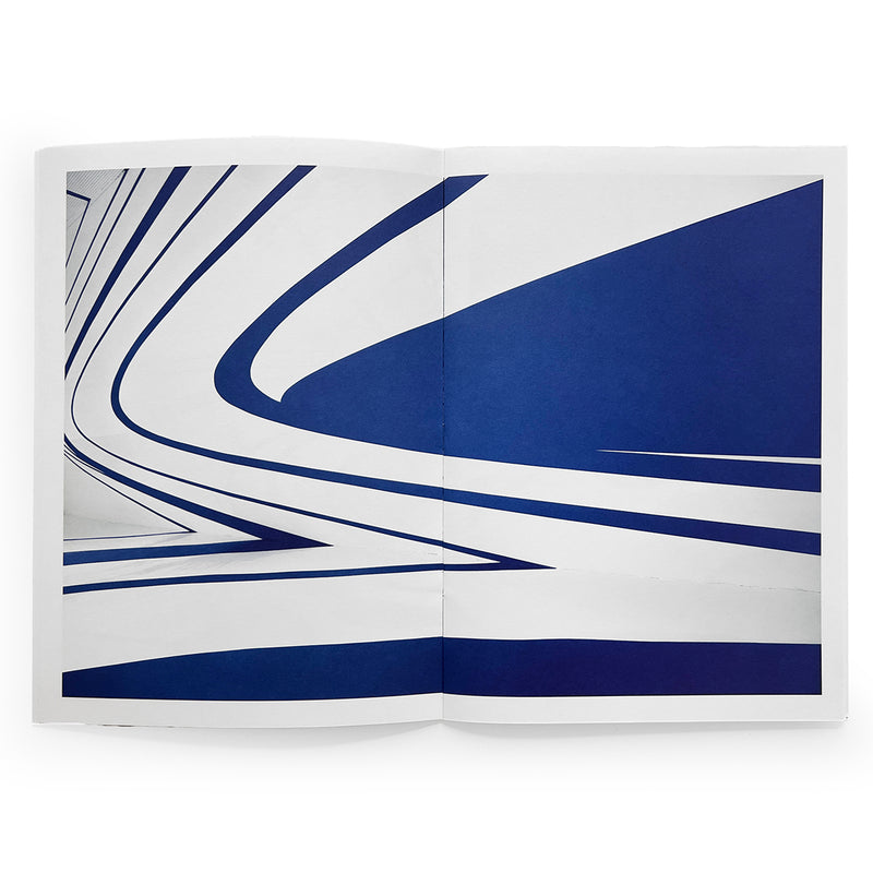 Felice Varini  - "Through the Elliptical Blue"