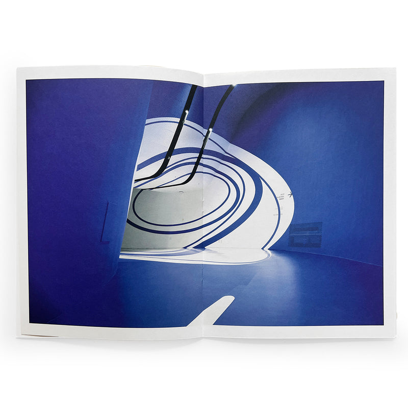 Felice Varini  - "Through the Elliptical Blue"