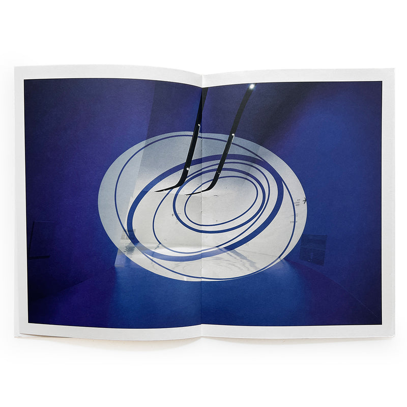 Felice Varini  - "Through the Elliptical Blue"