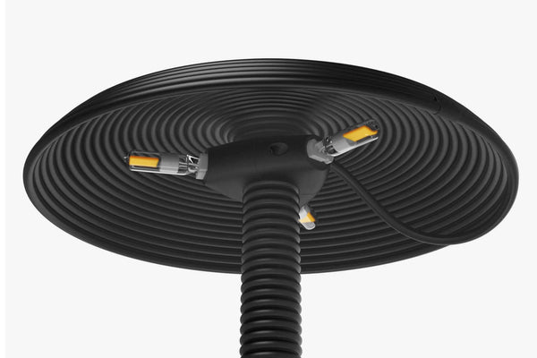 Athime de Crécy - Lampe "Kabelsalat" - édition classique noire