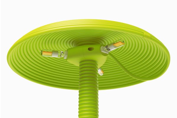 Athime de Crécy - Lampe "Kabelsalat" édition spéciale - Pantone 396 - jaune/vert