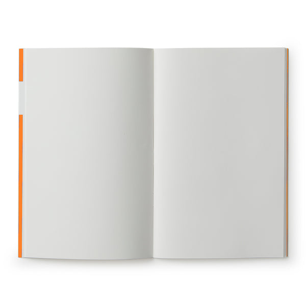 carnet de notes damier orange fluo -Pantone 805