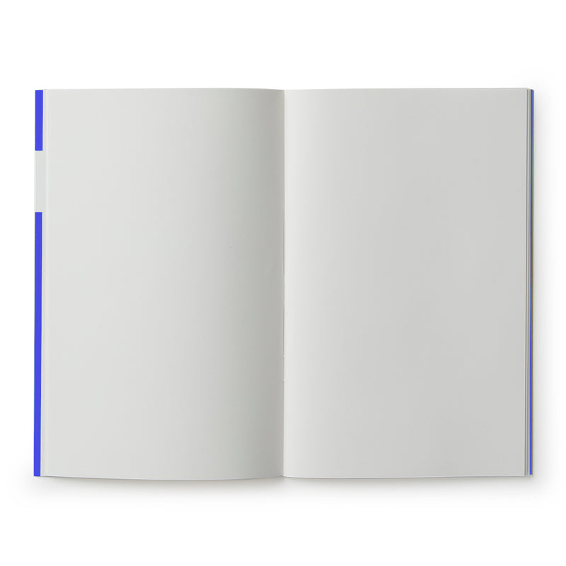 carnet de notes rayé Bleu -Pantone 072