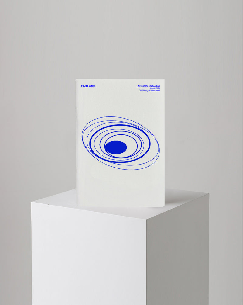 Felice Varini  - "Through the Elliptical Blue"