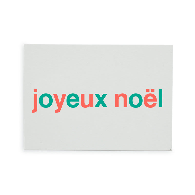 carte "joyeux noel"