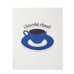 poster chocolat chaud